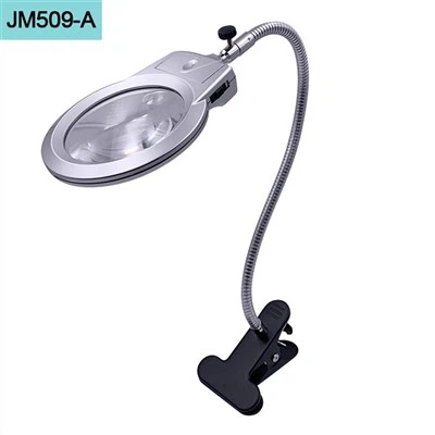 Lampă de birou cu lupă LED